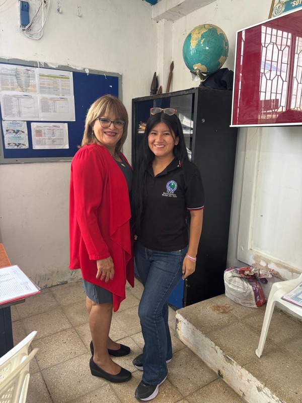 Visita de vinculación a escuela